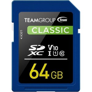 TEAM GROUP TSDXC64GIV1001 CLASSIC SDXC UHS-I V10 64GB(U1)