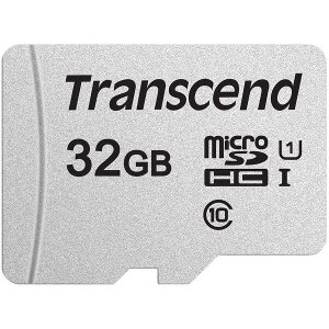 TRANSCEND 300S TS32GUSD300S 32GB MICRO SDHC UHS-I U3 V30 A1 CLASS 10