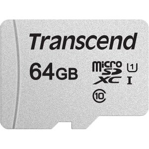 TRANSCEND 300S TS64GUSD300S 64GB MICRO SDXC UHS-I U1 CLASS 10