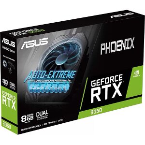 VGA ASUS PHOENIX GEFORCE RTX 3050 PH-RTX3050-8G 8GB GDDR6 PCI-E RETAIL