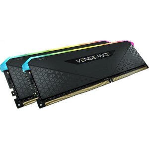 RAM CORSAIR CMG64GX4M2D3600C18 VENGEANCE RGB RS 64GB (2X32GB) DDR4 3600MHZ DUAL KIT
