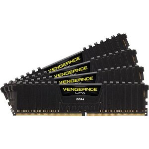 RAM CORSAIR CMK128GX4M4D3600C18 VENGEANCE LPX BLACK 128GB (4X32GB) DDR4 3600MHZ QUAD KIT