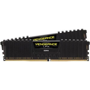 RAM CORSAIR CMK32GX4M2Z3600C18 VENGEANCE LPX BLACK 32GB (2X16GB) DDR4 3600MHZ DUAL KIT