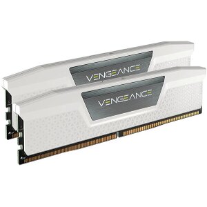 RAM CORSAIR CMK32GX5M2B5200C40W VENGEANCE WHITE 32GB (2X16GB) DDR5 5200MHZ DUAL KIT