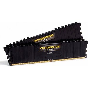 RAM CORSAIR CMK64GX4M2D3600C18 VENGEANCE LPX BLACK 64GB (2X32GB) DDR4 3600MHZ DUAL KIT