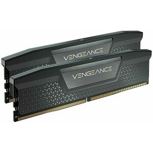 RAM CORSAIR CMK64GX5M2B5200C40 VENGEANCE BLACK 64GB (2X32GB) DDR5 5200MHZ DUAL KIT