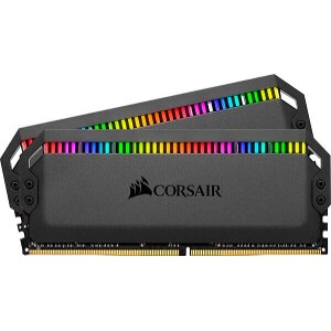RAM CORSAIR CMT16GX4M2D3600C18 DOMINATOR PLATINUM RGB BLACK 16GB (2X8GB) DDR4 3600MHZ DUAL KIT