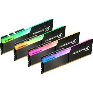 RAM G.SKILL F4-3600C14Q-64GTZR 64GB (4X16GB) DDR4 3600MHZ TRIDENT Z RGB QUAD CHANNEL KIT