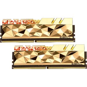 RAM G.SKILL F4-4000C18D-32GTEG 32GB (2X16GB) DDR4 4000MHZ TRIDENT Z ROYAL ELITE GOLD RGB DUAL KIT