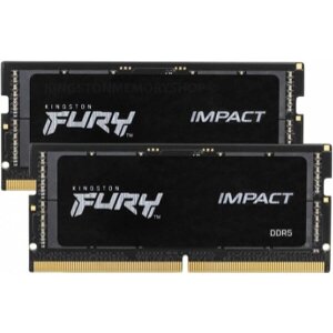 RAM KINGSTON KF548S38IBK2-32 FURY IMPACT 32GB (2X16GB) SO-DIMM DDR5 4800MHZ DUAL KIT