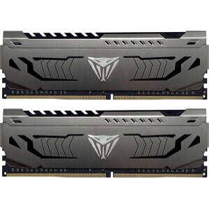 RAM PATRIOT PVSR416G360C8K VIPER STEEL RGB BLACK 16GB (2X8GB) 3600MHZ DUAL KIT