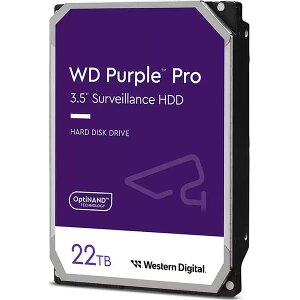 HDD WESTERN DIGITAL WD221PURP PURPLE PRO SURVEILLANCE 22TB 3.5'' SATA3