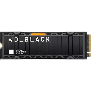 SSD WESTERN DIGITAL WDS100T2XHE SN850X BLACK 1TB WITH HEATSINK NVME PCIE GEN 4.0 X4 M.2 2280