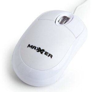 MAXXTER ACT-MUS-U-02 OPTICAL USB MOUSE WHITE