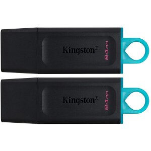 KINGSTON DTX/64GB-2P DATATRAVELER EXODIA 64GB USB 3.2 FLASH DRIVE 2 PACK
