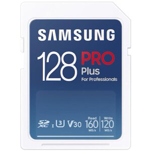 SAMSUNG MB-SD128K/EU PRO PLUS 128GB SDXC UHS-I U3 V30