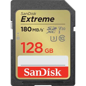 SANDISK SDSDXWA-128G-GNCIN EXTREME PLUS 128GB SDXC UHS-I U3 V30 CLASS 10