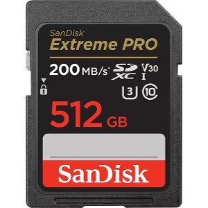 SANDISK SDSDXXD-512G-GN4IN EXTREME PRO 512GB SDXC UHS-I U3 V30 CLASS 10