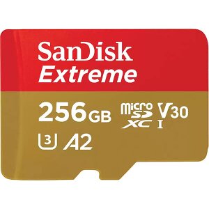 SANDISK SDSQXAV-256G-GN6MA EXTREME 256GB MICRO SDXC UHS-I CARD U3 V30 A2 CLASS 10