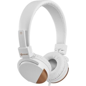 MELICONI 497458 SPEAK METAL WHITE STEREO HEADPHONES