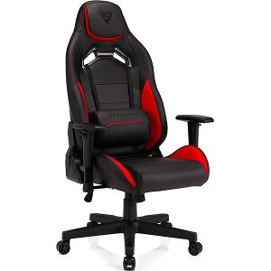 SENSE7 GAMING CHAIR VANGUARD FABRIC BLACK RED