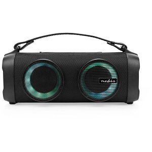 NEDIS SPBB306BK BLUETOOTH PARTY BOOMBOX 2.0 16W WITH CARRYING HANDLE AND PARTY LIGHTS BLACK