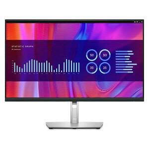 ΟΘΟΝΗ DELL P SERIES P2723DE 27'' QUAD HD 2560X1440 PIXELS USB-C BLACK SILVER