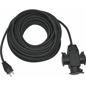 BRENNENSTUHL 1167820301 EXTENSION CABLE 25M H07RN-F3G1.5 BLACK IP44