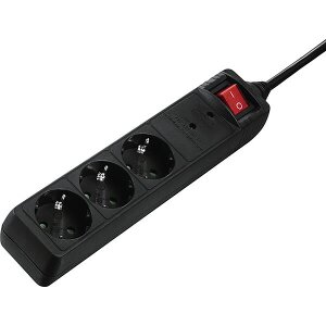 HAMA 133757 POWER STRIP, 3-WAY, USB-C/USB-A SOCKET PD/QUICK CHARGE MAX. 18W WS