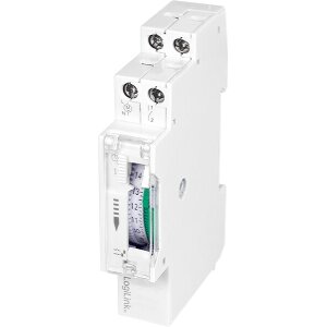 LOGILINK ET0009 TIME SWITCH DIN RAIL MECHANICAL TIMER