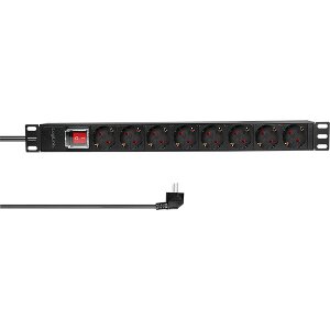 LOGILINK PDU8C01 8X GERMAN SOCKETS WITH SWITCH