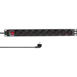 LOGILINK PDU9C02 9X GERMAN SOCKETS WITH SWITCH