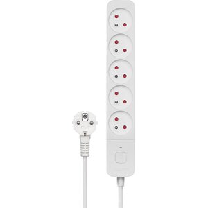 SAVIO LZ-10 SURGE PROTECTION POWER STRIP 5 SOCKETS 5M