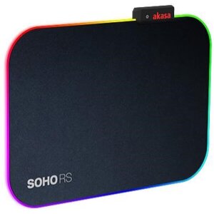 AKASA AK-MPD-06RB MOUSE PAD SOHO RS RGB GAMING MOUSE PAD 35X25CM 4MM THICK