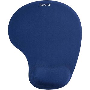 SAVIO MP-01NB GEL MOUSE PAD WITH WRIST SUPPORT