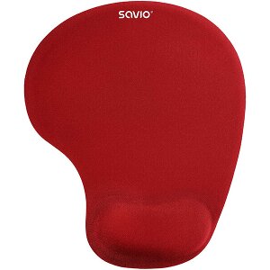 SAVIO MP-01R GEL MOUSE PAD WITH WRIST SUPPORT