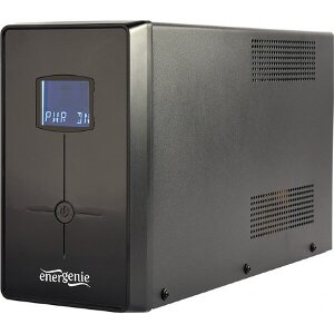 ENERGENIE EG-UPS-035 UPS WITH USB AND LCD DISPLAY 2000 VA BLACK
