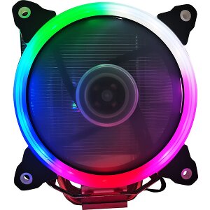 GEMBIRD CPU-HURACAN-ARGB-X130 CPU COOLING FAN 12 CM 150 W MULTICOLOR LED 4 PIN