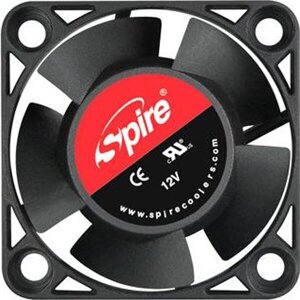 SPIRE DC FAN 40X40X20MM 12V 3 PIN SLEEVE BEARING