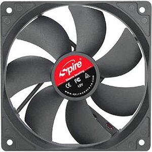 SPIRE DV FAN 120X120X25MM 12V 3/4 PIN SLEEVE BEARING BULK