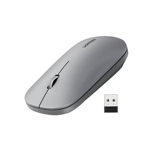 MOUSE WIRELESS UGREEN MU001 LIGHT GRAY 90373