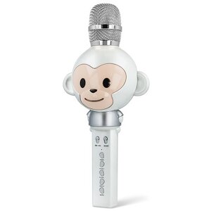 MAXLIFE BLUETOOTH MICROPHONE WITH SPEAKER ANIMAL MX-100 WHITE