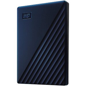 ΕΞΩΤΕΡΙΚΟΣ ΣΚΛΗΡΟΣ WESTERN DIGITAL WDBA2D0020BBL-WESN MY PASSPORT 2TB USB-C USB-A BLUE
