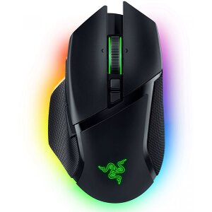 RAZER BASILISK V3 PRO BLACK - 30K DPI - RGB - OPTICAL SWITCHES - 11 BUTTONS -HYPERSCROLL TILT WHEEL