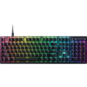 RAZER DEATHSTALKER V2 - LOW-PROFILE RGB GAMING KEYBOARD - LINEAR RED - OPTICAL SWITCHES