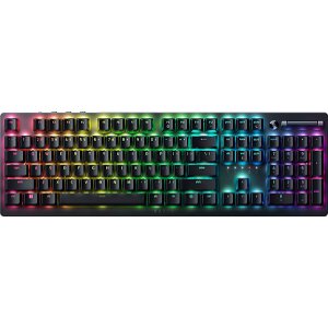 RAZER DEATHSTALKER V2 PRO -LINEAR RED - RGB WIRELESS KEYBOARD - LOW-PROFILE OPTICAL - 40 HR BATTERY