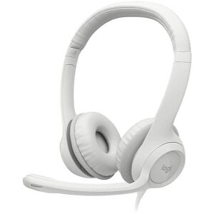 LOGITECH 981-001286 H390 USB HEADSET OFF-WHITE