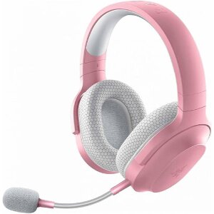 RAZER BARRACUDA X QUARTZ PINK WIRELESS & BLUETOOTH PC/PS5/SWITCH/ANDROID GAMING HEADSET WITH USB-C