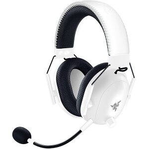 RAZER BLACKSHARK V2 PRO WHITE - 2023 ED.- WIRELESS - 70H BATTERY - 2.4GHZ/BT - PC/PS5/SWITCH/MOBILE