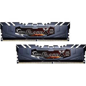 RAM G.SKILL F4-3200C16D-32GFX 32GB (2X16GB) DDR4 3200MHZ FLARE X (FOR AMD) DUAL CHANNEL KIT